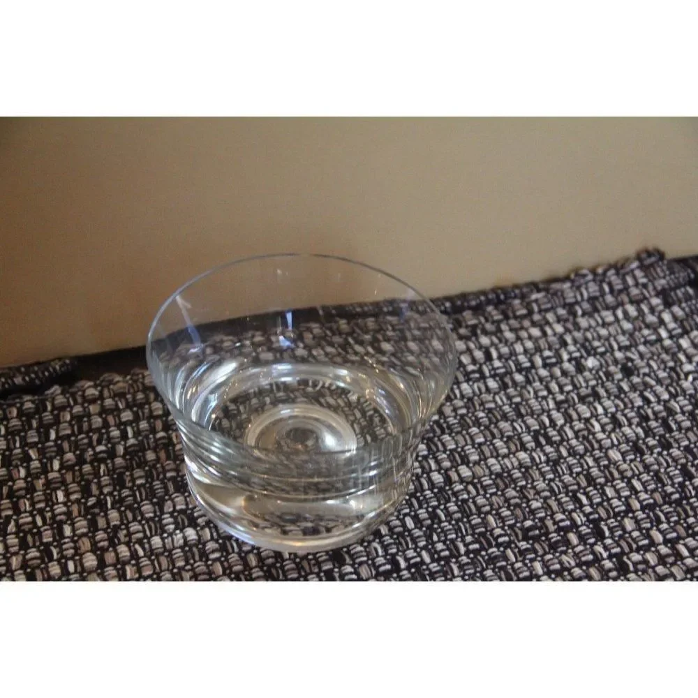 Krosno glass‎ bowl Poland art crystal